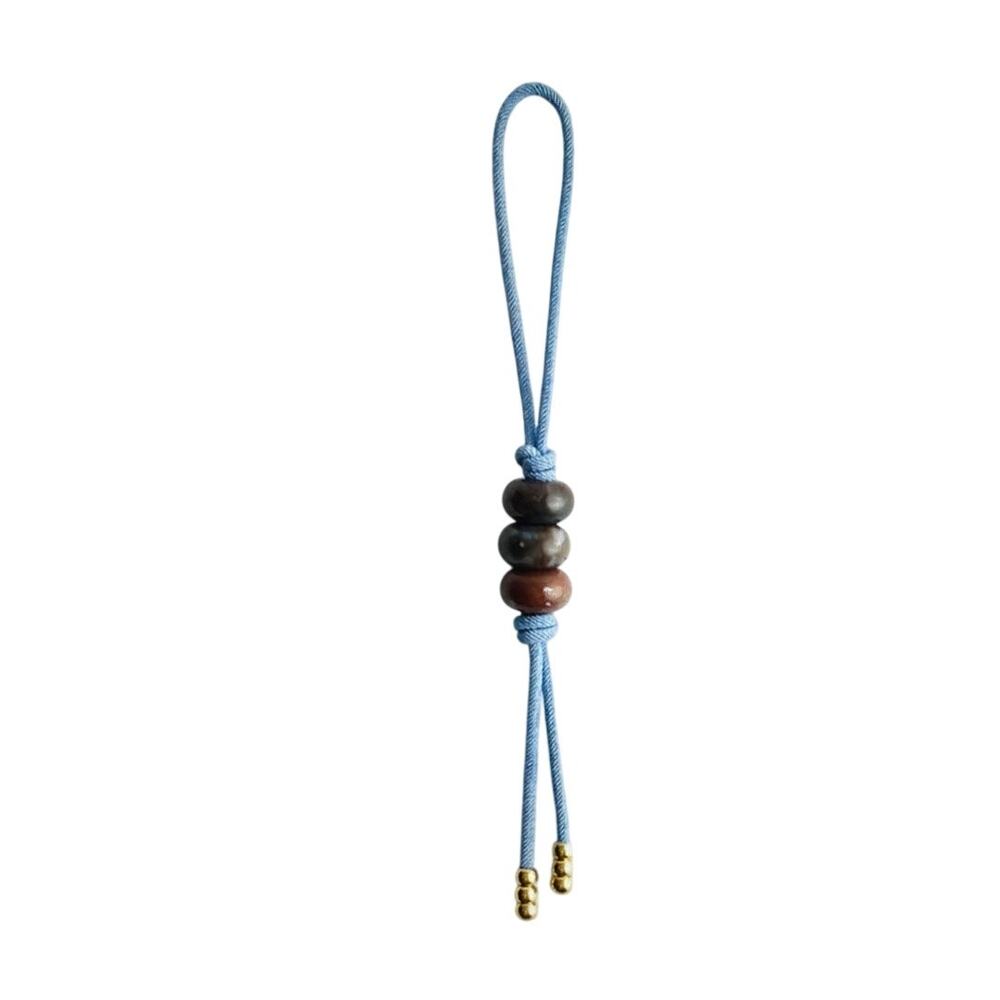 Madewell Stone Bag Charm Soft Blue New with tags